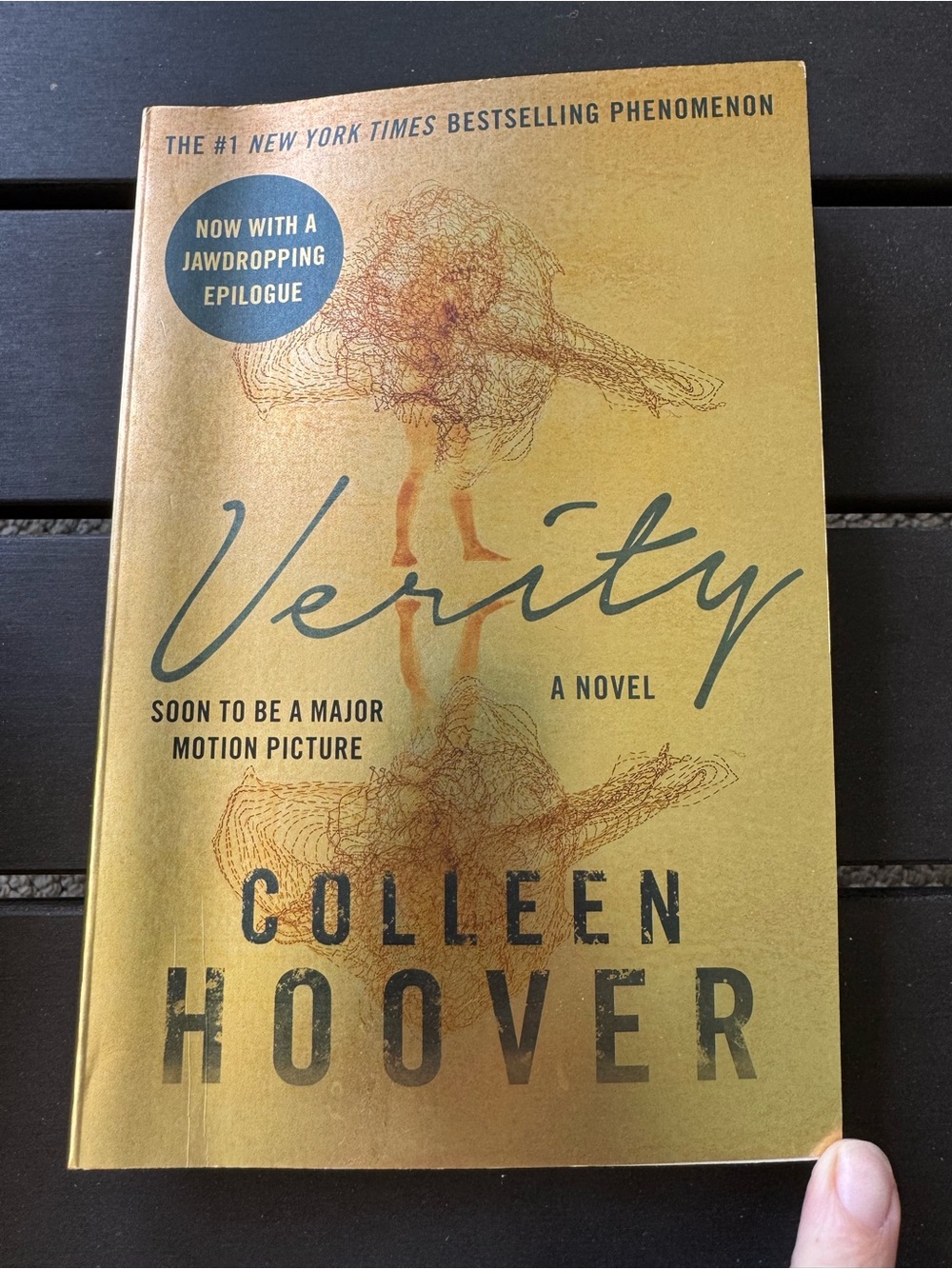 Colleen Hoover Verity Paperback Psychological Thriller Bonus Epilogue